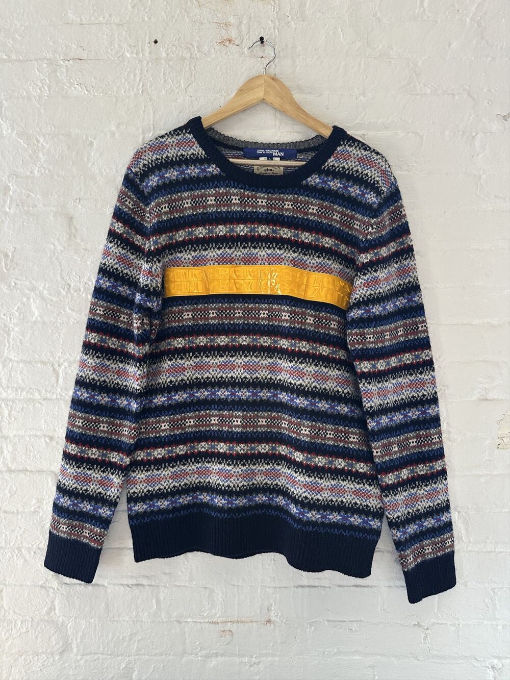 Junya Watanabe Fair Isle Wool Sweater